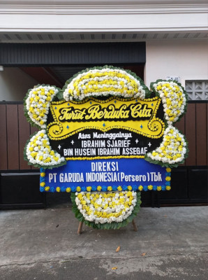 Papan Bunga Duka di Batang Peranap